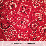 Classic Red Bandana